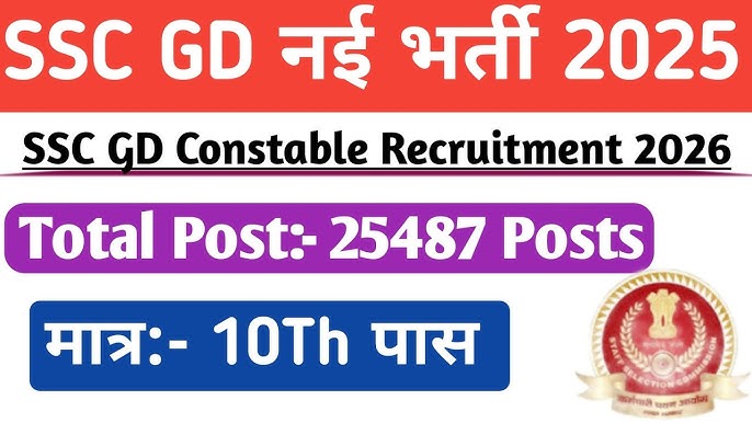 SSC GD Constable Recruitment 2026